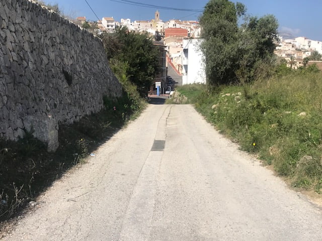 Limpieza Caminos rurales Benitatxell