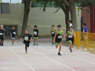 Los más jóvenes atletas fueron los protagonistas