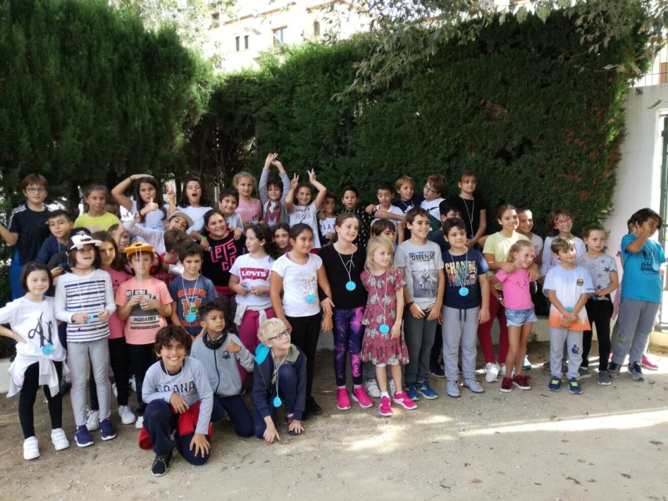 Encuentro entre colegios de Port de Xàbia y Trenc d'Alba