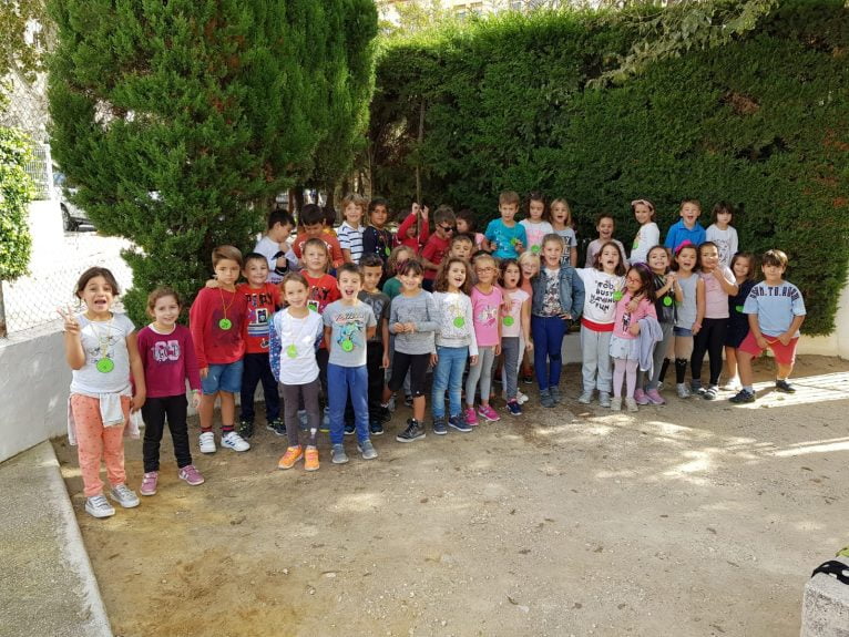 Encuentro entre colegios de Port de Xàbia y Trenc d'Alba