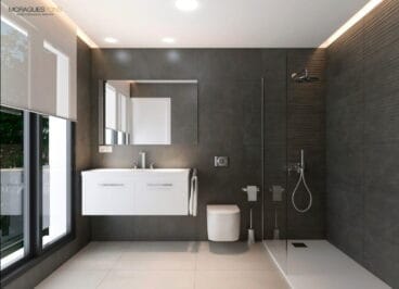 Baño Residencial Tamana MoraguesPons Mediterranean Houses