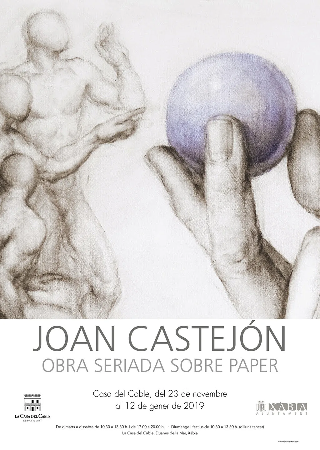 Cartel exposición de Castejón
