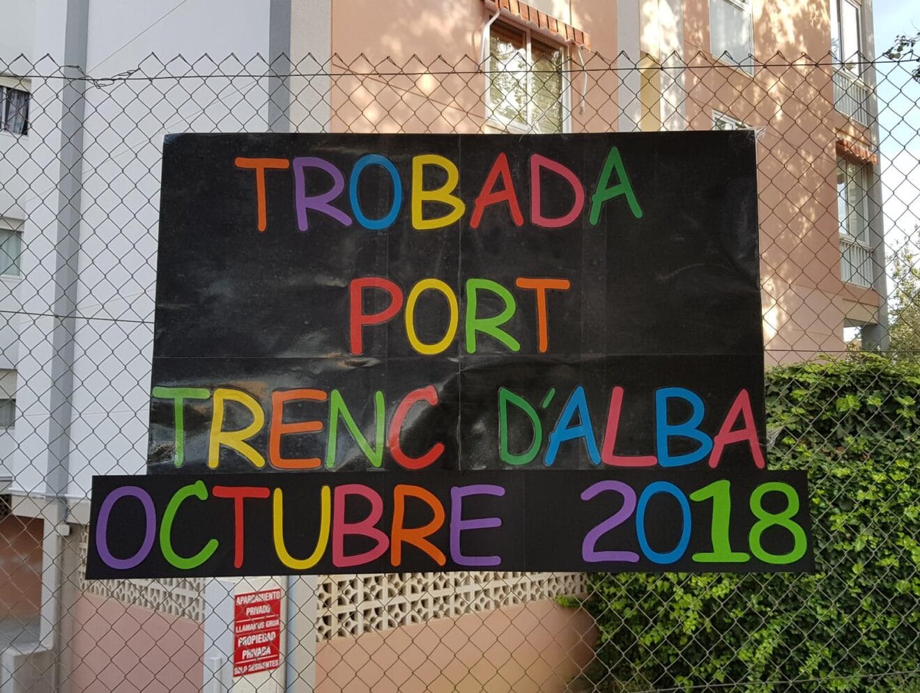 Encuentro entre colegios de Port de Xàbia y Trenc d'Alba