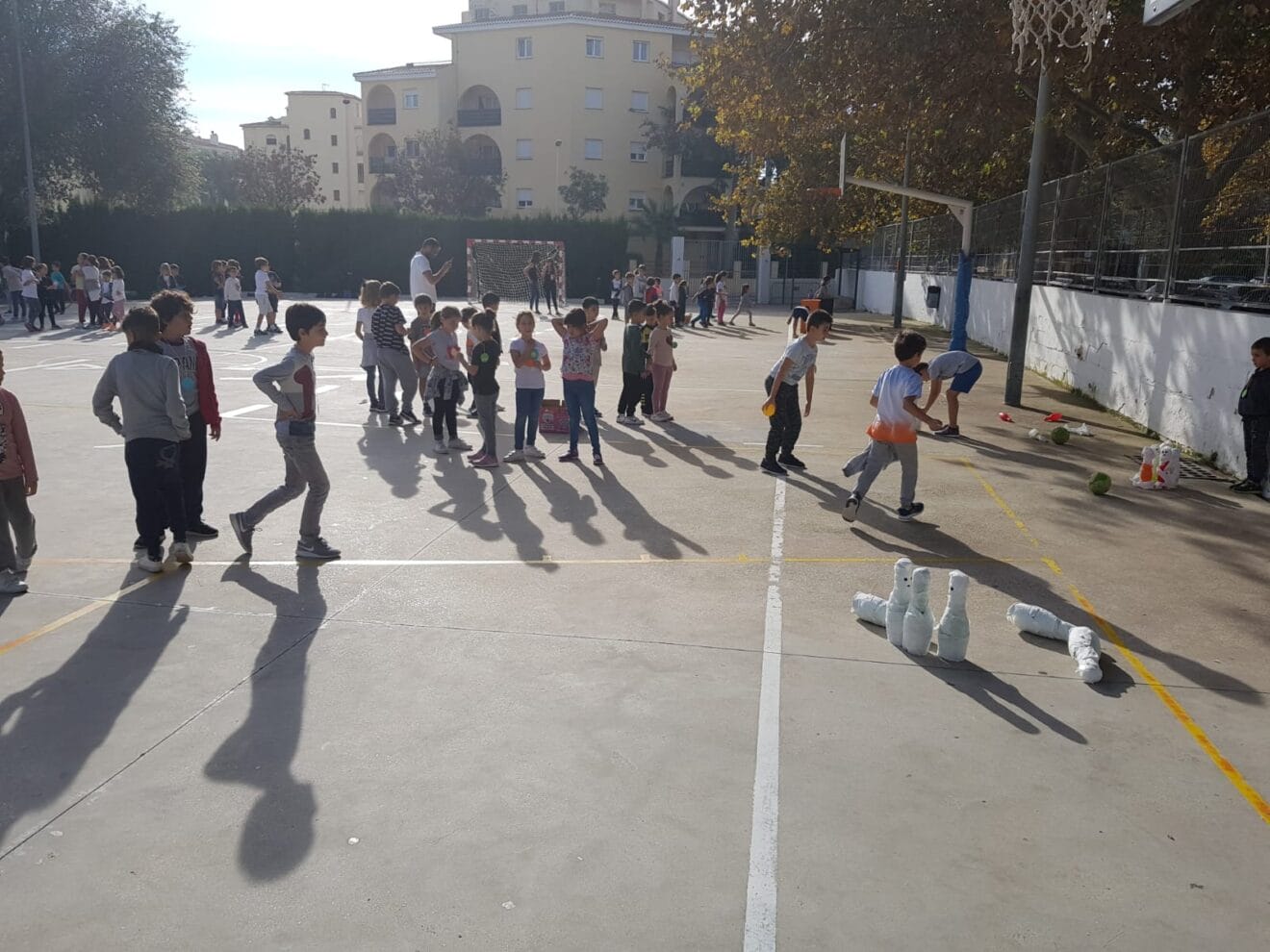 Encuentro entre colegios de Port de Xàbia y Trenc d'Alba