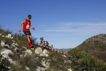 Julio Almazán en el Trail Bèrnia