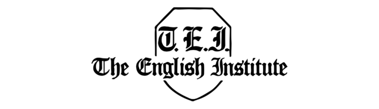 Logo de The English Institute