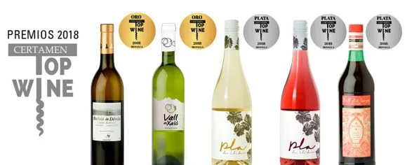Premios 2018 Top Wine Bodegas Xaló