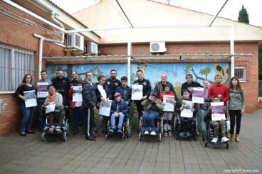 Presentación del calendario solidario del colegio Raquel Payá
