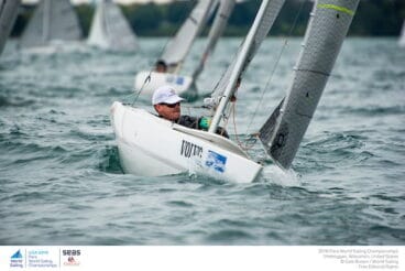 Rafa Andarias en una de las competiciones