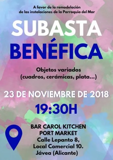 Subasta Benéfica de Cáritas Parroquial