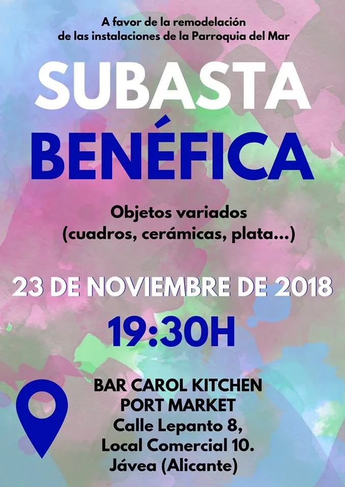 Subasta Benéfica de Cáritas Parroquial