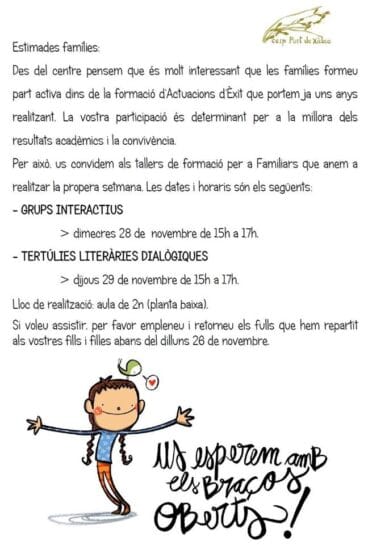 Taller colegio Port de Xàbia
