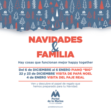 Actividades de Portal de la Marina para Navidad 2018