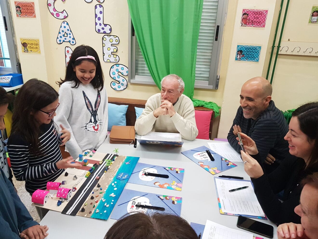 Alumnos colegio Vicente Tena