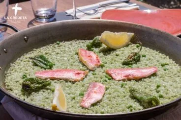 Arroz Verde Gastrobar La Creueta
