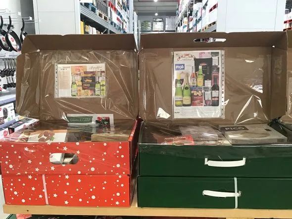 Cajas para Navidad surtidas Puga Cash&Carry