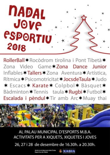 Cartell Nadal Jove Esportiu 2018