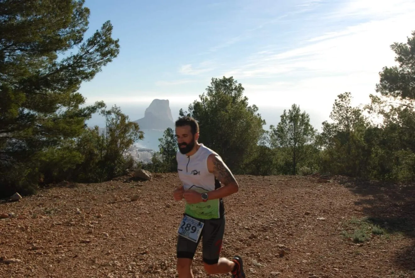 Cristobal Buigues en la carrera