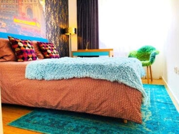 Dormitorio del apartamento de Atina Inmobiliaria