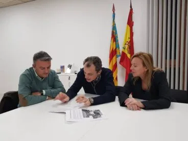 El Ministro Pedro Duque se reúne con el alcalde