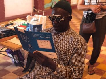 Gafas solidarias en Senegal
