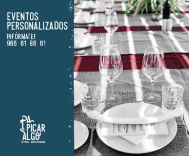 Eventos personalizados Pa Picar Algo