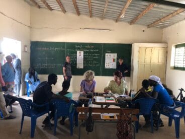 Gafas solidarias en Senegal