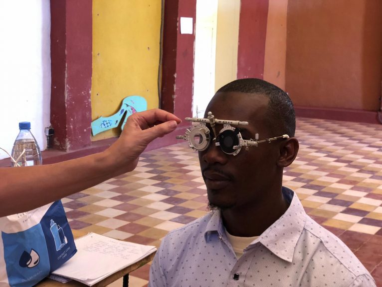 Gafas solidarias en Senegal