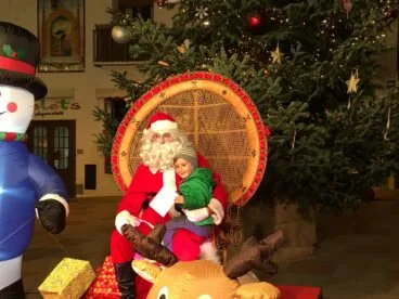 Visita de Papá Noel a Xàbia Histórica