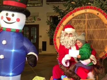 Visita de Papá Noel a Xàbia Histórica