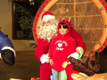 Visita de Papá Noel a Xàbia Histórica