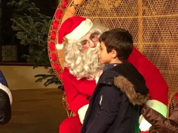Visita de Papá Noel a Xàbia Histórica