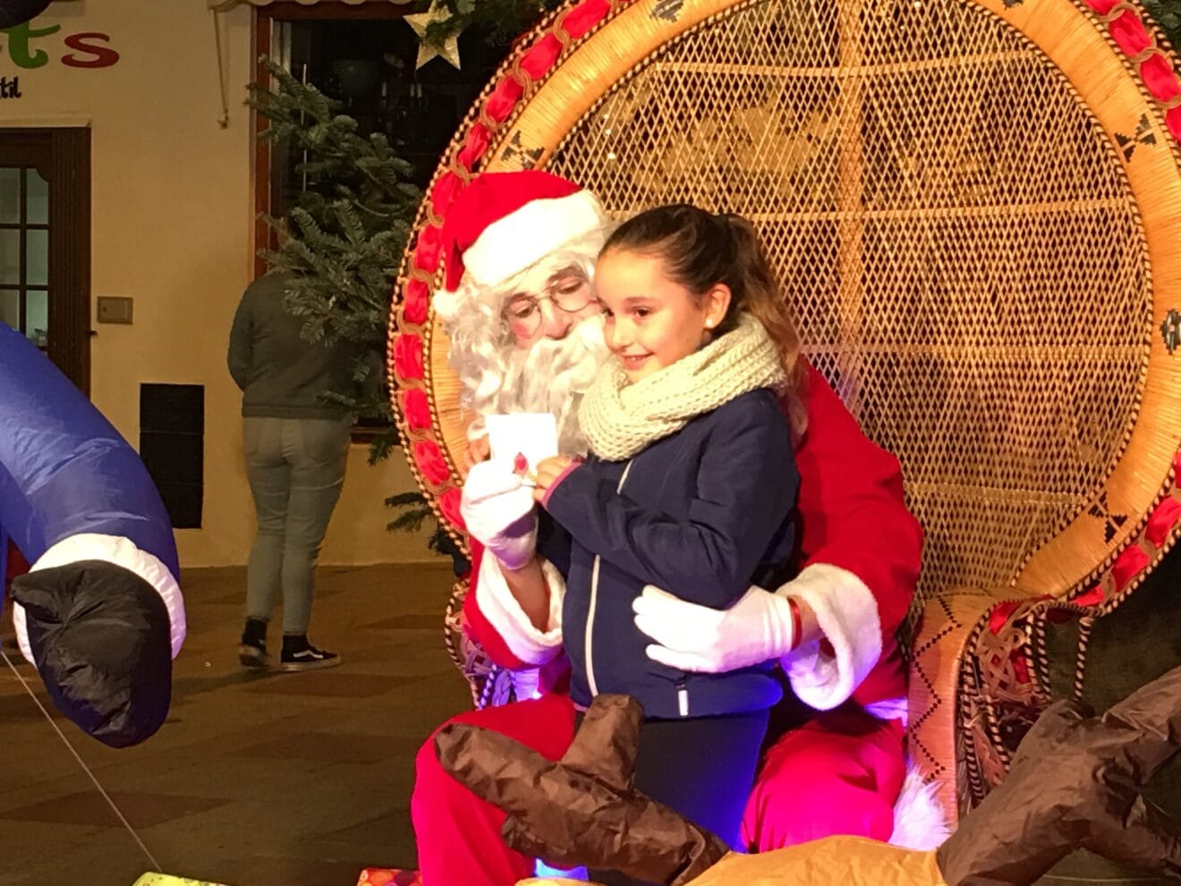 Visita de Papá Noel a Xàbia Histórica