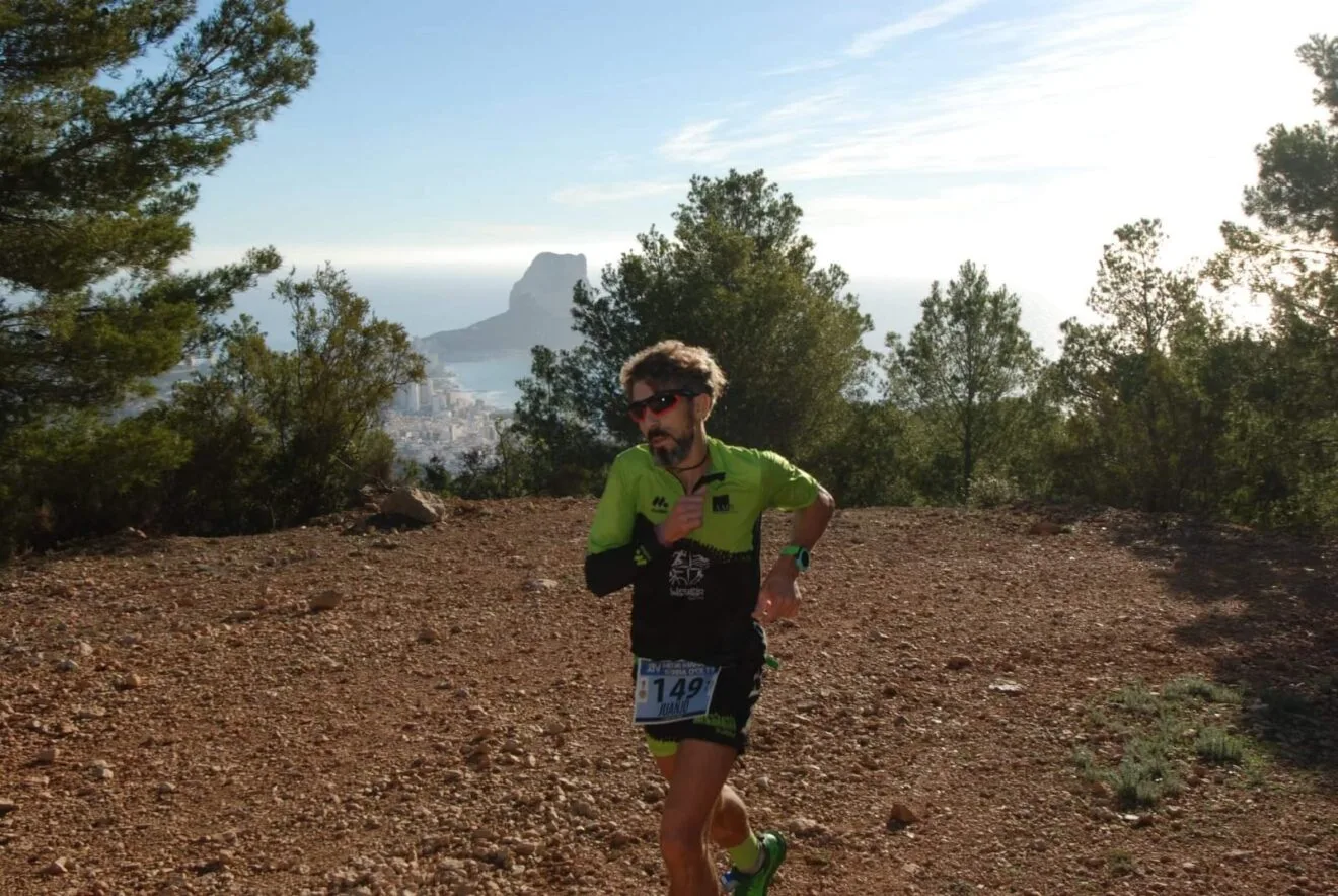 Juan José Vallés en la carrera