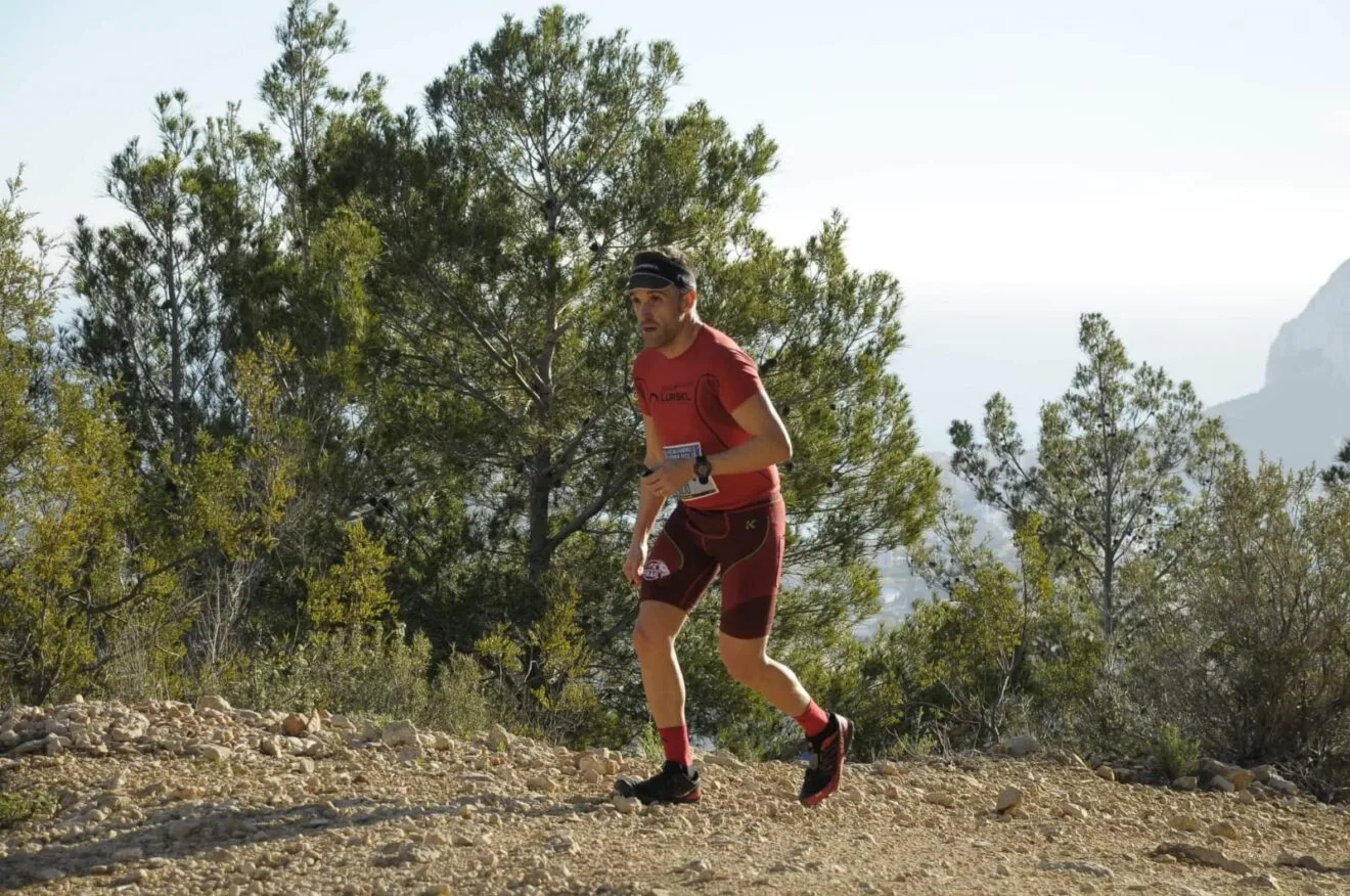 Julio Almazán en la media maratón