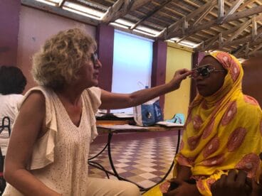 Gafas solidarias en Senegal