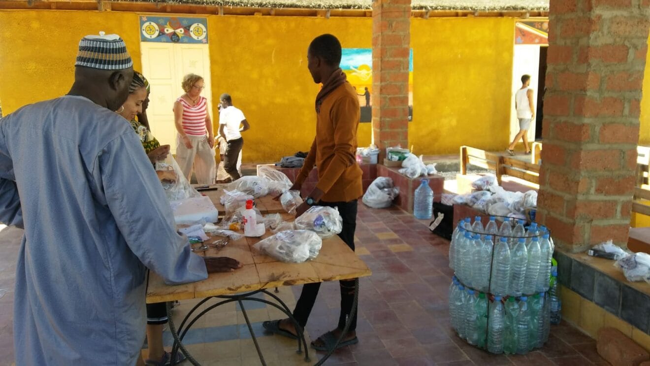 Gafas solidarias en Senegal