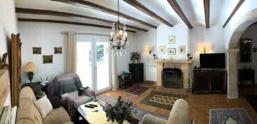 Salón villa de Terramar Costa Blanca