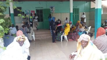 Gafas solidarias en Senegal
