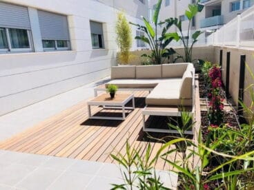 Terraza del apartamento de Atina Inmobiliaria