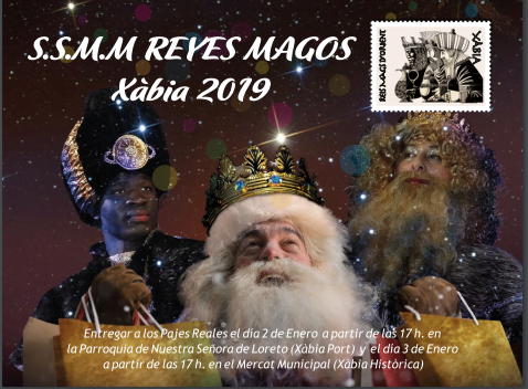 Visita de los Reyes Magos a Xàbia