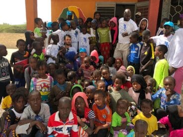 Gafas solidarias en Senegal