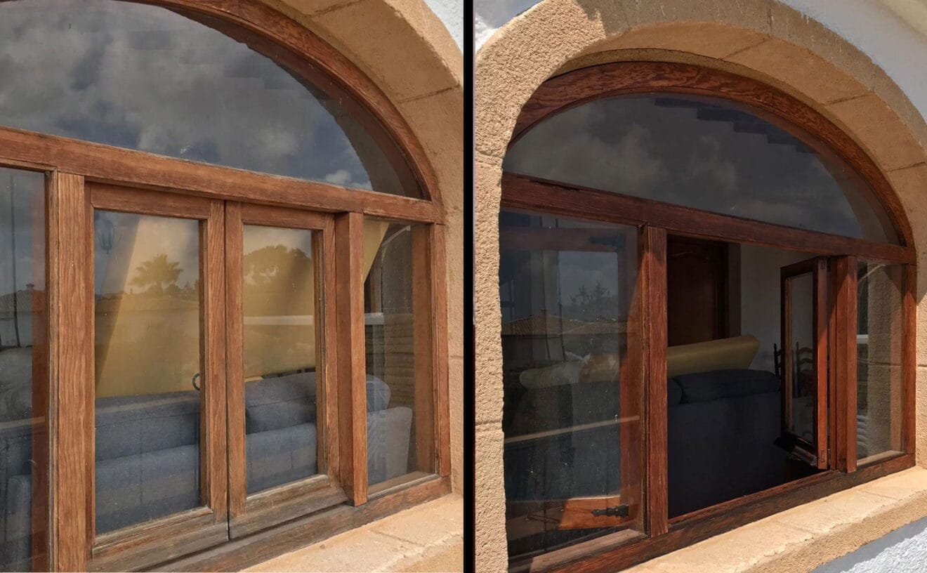 Cambios en un ventanal - Pinturas Juanvi Ortolà