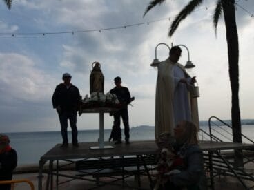 Bendición de animales en el puerto de Xàbia