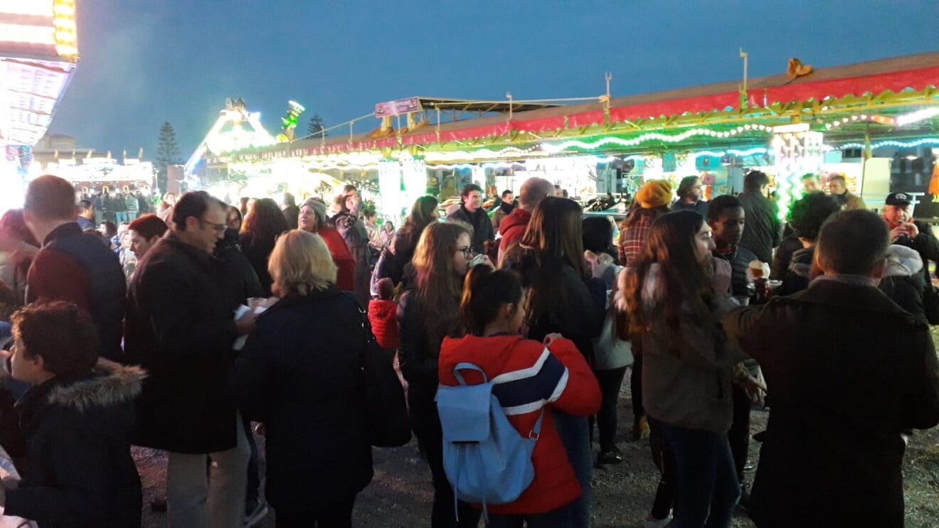 Gran ambiente en la Feria de Atracciones
