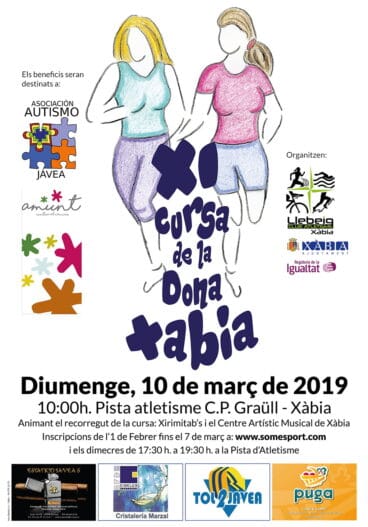 Cartel Cursa de la Dona 2019