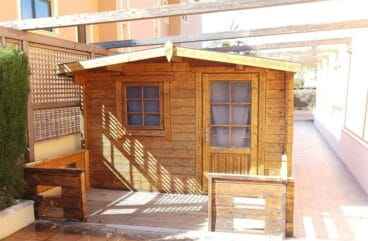 Casita de madera Vicens Ash Properties