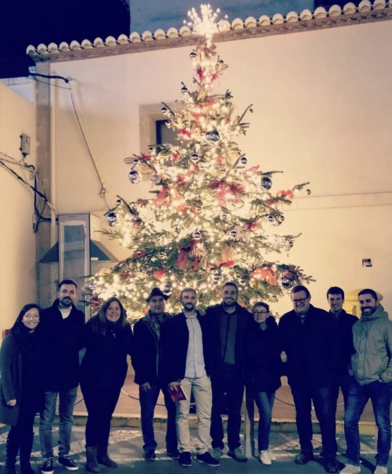 Instagram Benitatxell-Wettbewerb zur Förderung von Weihnachten