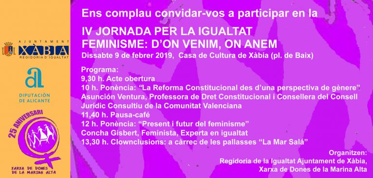 Jornada por la Igualdad 2019