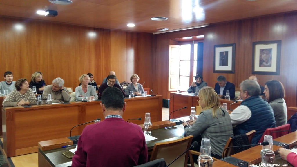 Pleno de aprobación de las modificaciones del PGE en Xàbia